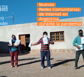 Nuevas redes comunitarias Argentina