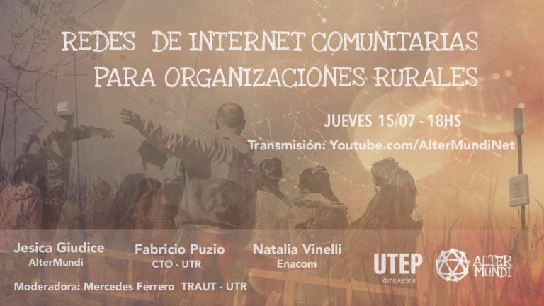 Conversatorio de Redes de Internet Comunitarias para Organizaciones Rurales